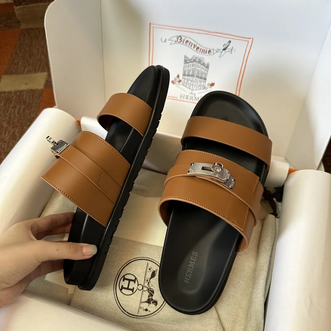 에르메스 잭슨 켈리 샌들 - 이미지 3