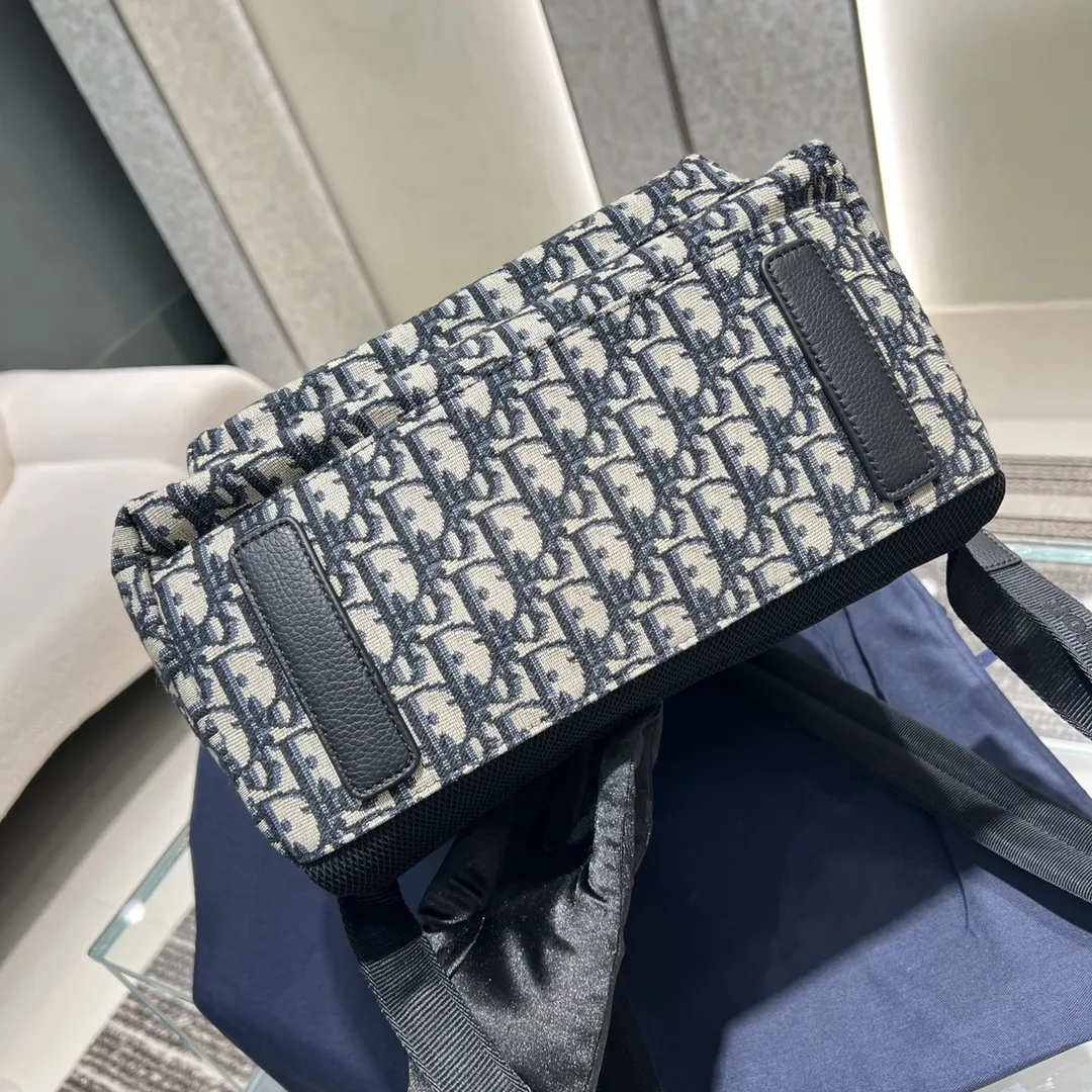 디올 라이더 오빌리크 자카드 백팩 라지 - 이미지 5