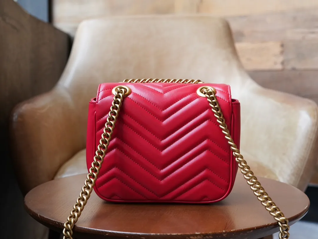 구찌 마몽 마틀라세 미니 토트백 - 이미지 3