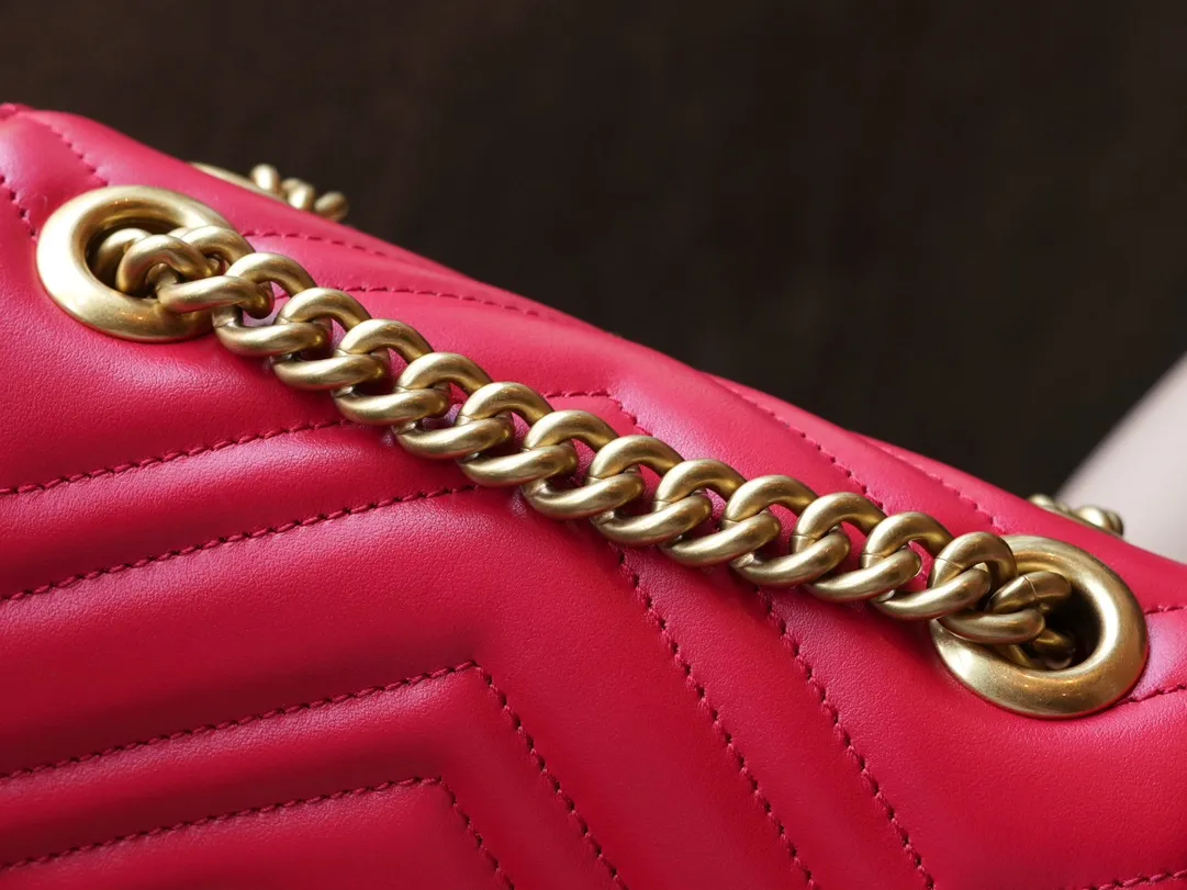 구찌 마몽 마틀라세 미니 토트백 - 이미지 12