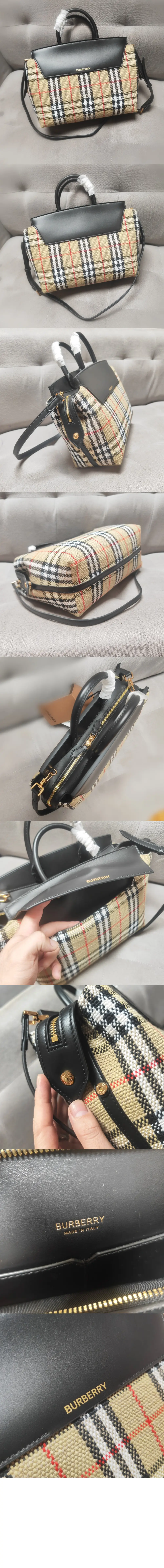 체크 미디엄 캐서린백 - 이미지 3