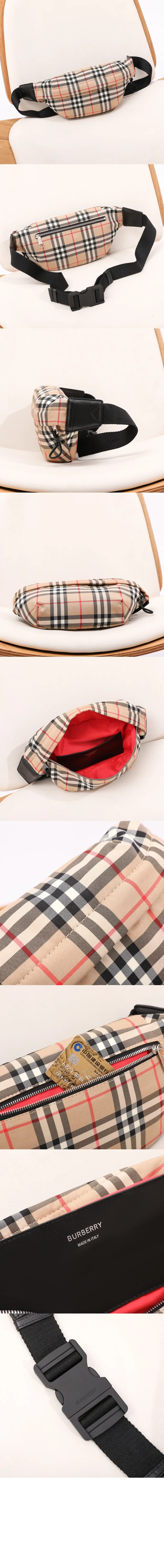 버버리 빈티지 본딩 코튼 범백 - 이미지 2