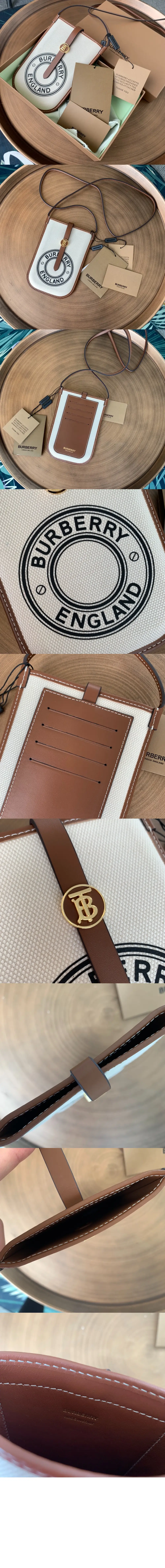 버버리 앤 TB 폰케이스 미니백 - 이미지 2