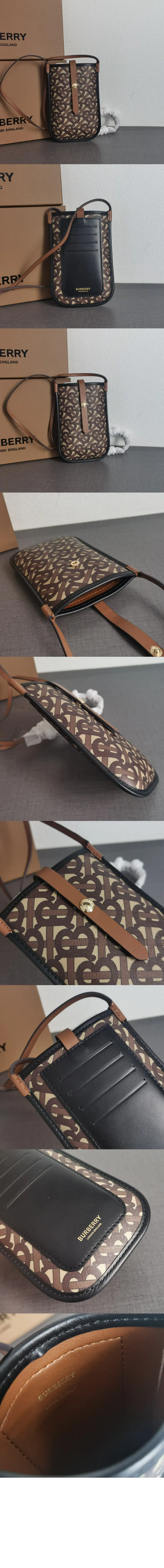 버버리 앤 TB 폰케이스 미니백 - 이미지 2